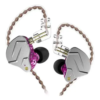 KZ-ZSN Pro Hybrid Heavy Bass Earphones